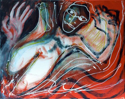  it's all in your mind | 50 x 40cm